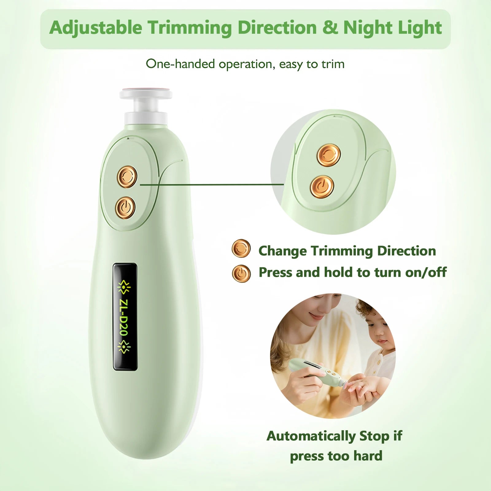 Electric Baby Nail Care Set