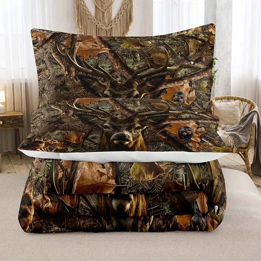 Woodland-Themed Bedding Set