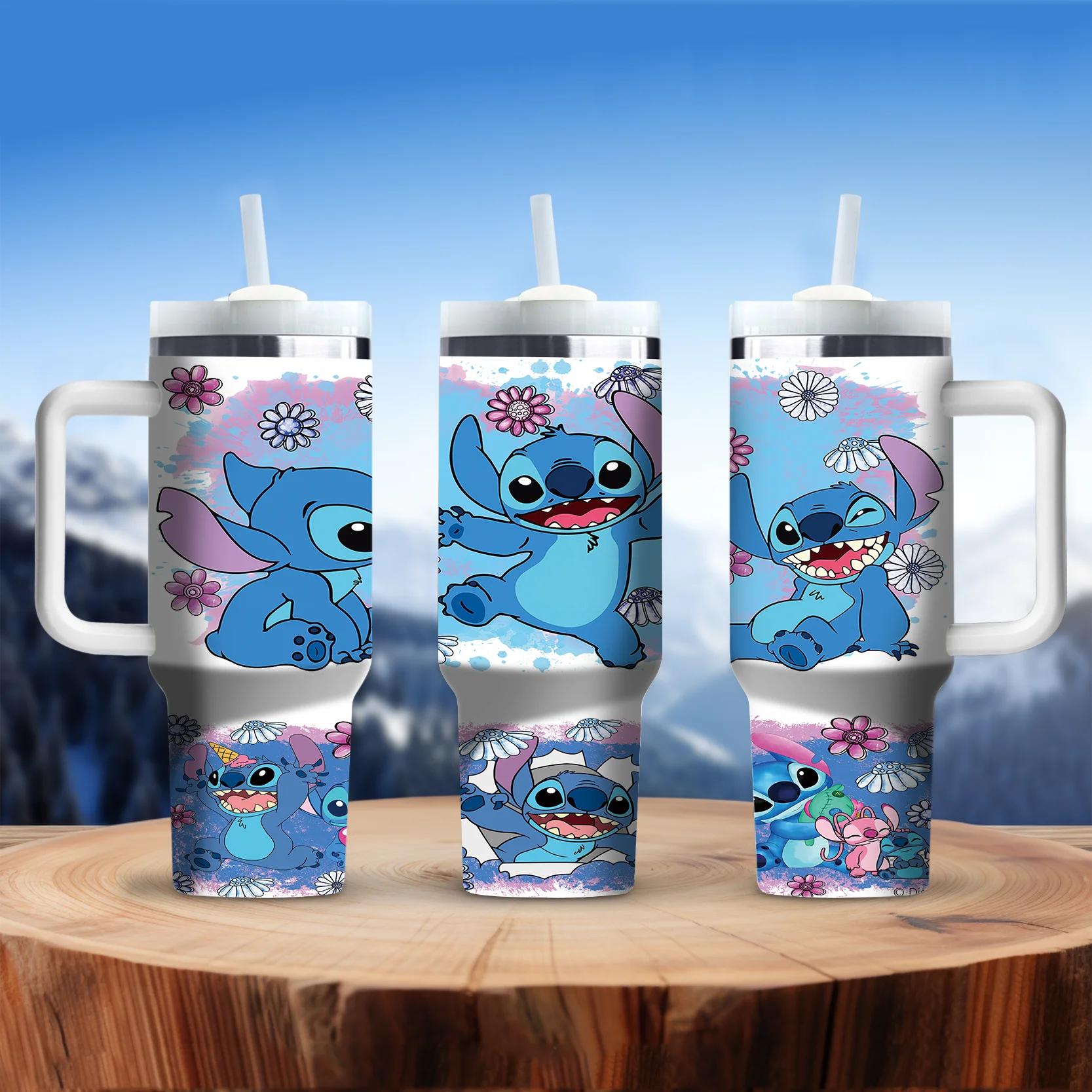Stitch and Angel 40oz Insulated Tumbler