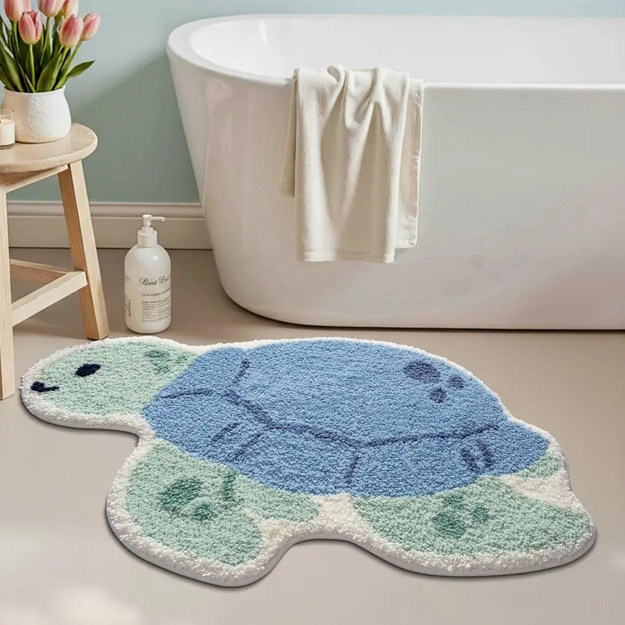 Plush Absorbent Bath Mat
