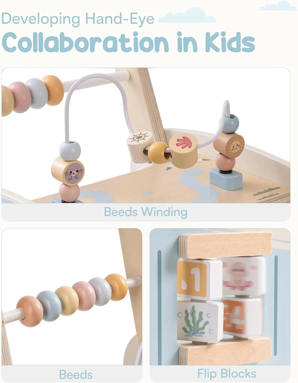 Push Along Activity Walkers with Wheels