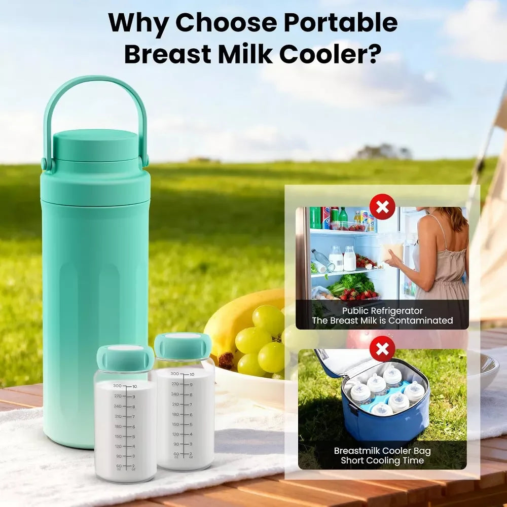 22oz Portable Breast Milk Cooler