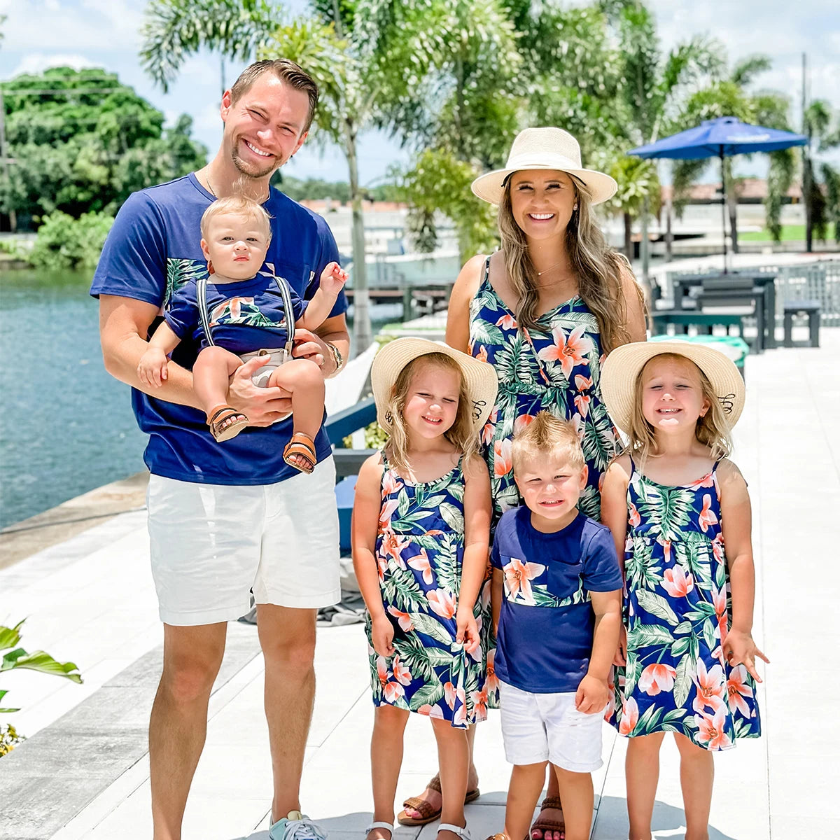 Tropical Floral Family Outfit