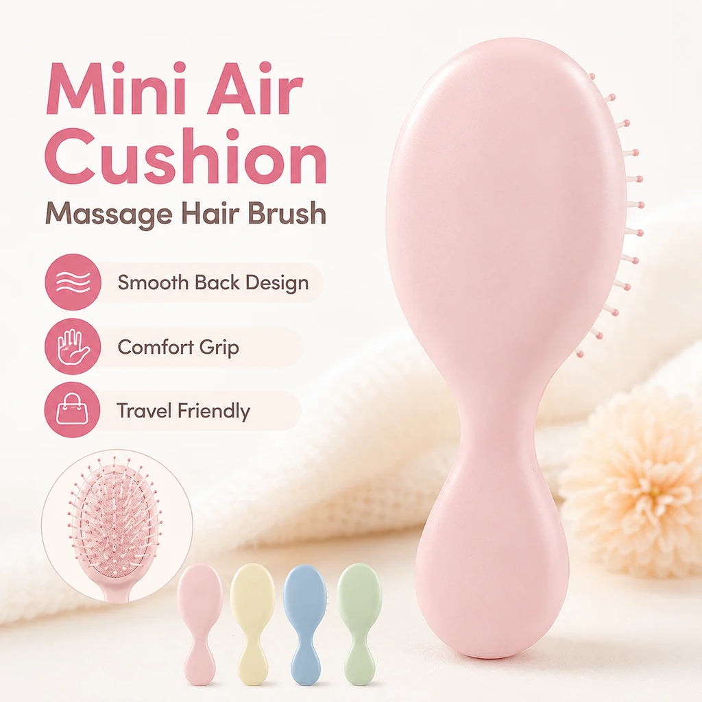 Mini Air Cushion Detangling Hair Brush