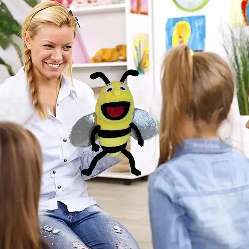 Animal Hand Puppet Plush Storytelling Toy for Kids