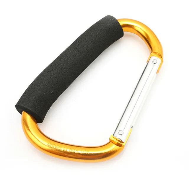 Large Carabiner Stroller Hooks Organizer