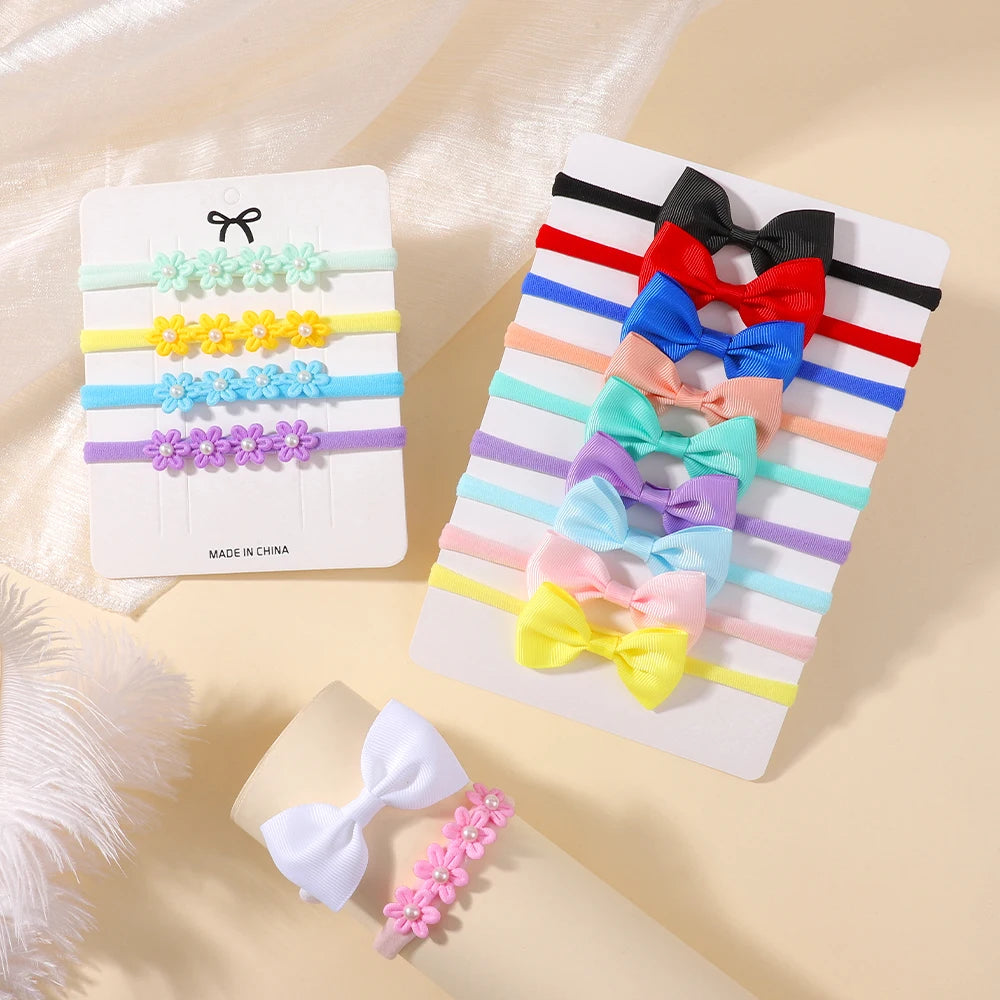 15Pcs Bowknot Headband for Infant/ Toddler