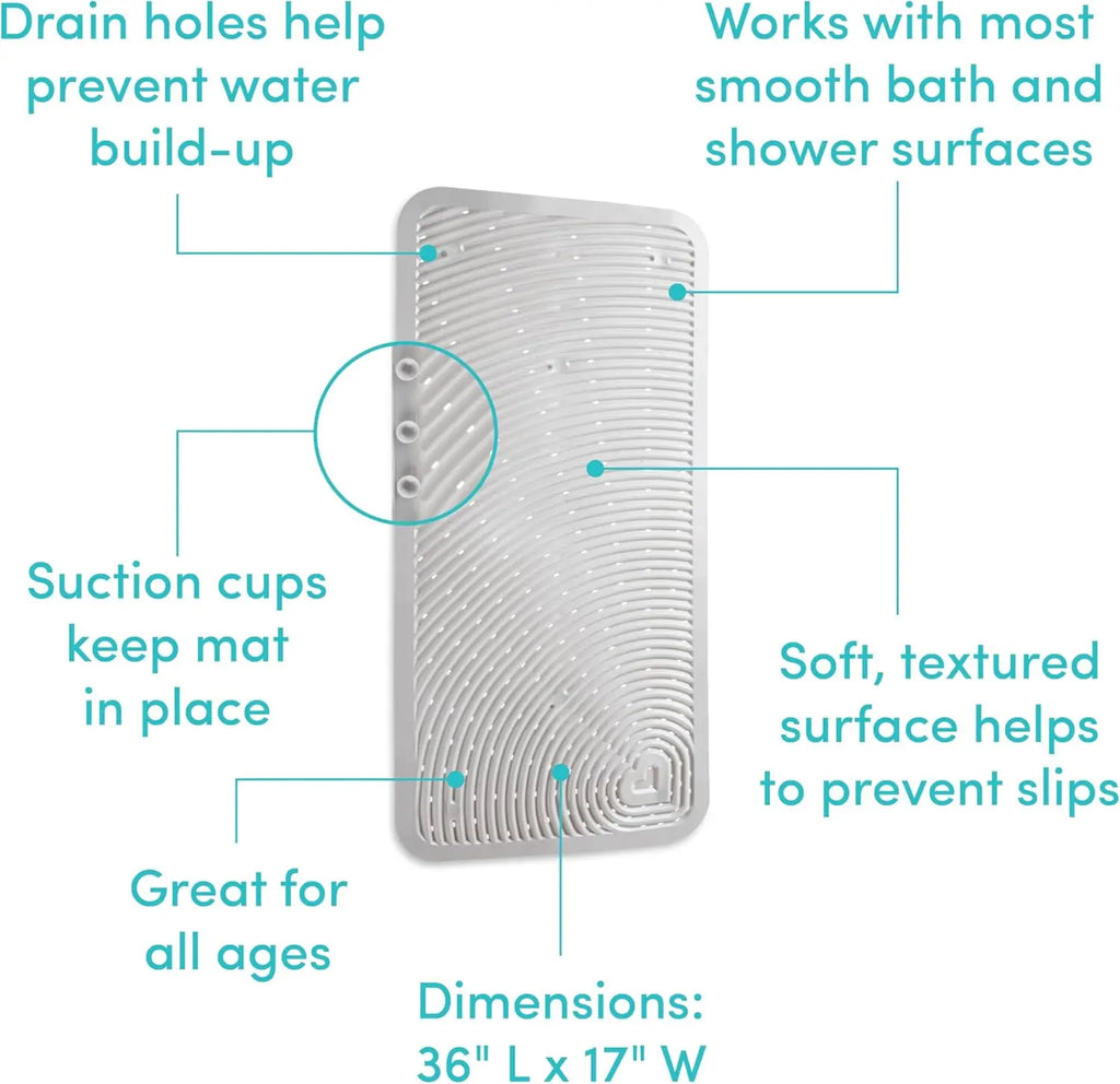 Cushioned Baby Bath Mat for Tub