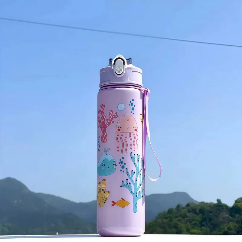 25.4 oz Water Bottle For Kids