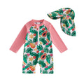 Baby Girl /Boy Rash Guard Swimsuit Set