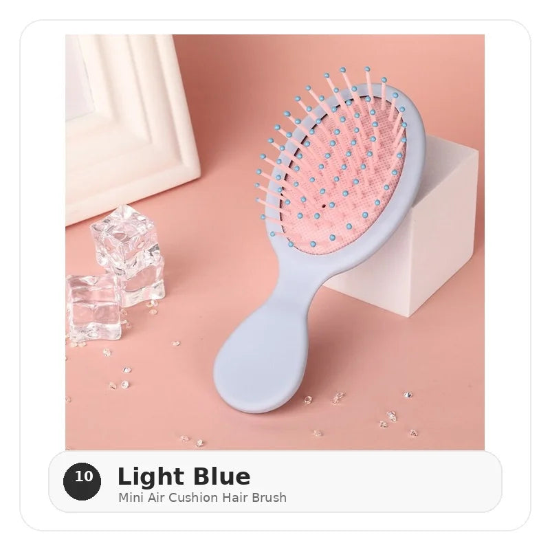 Mini Air Cushion Detangling Hair Brush