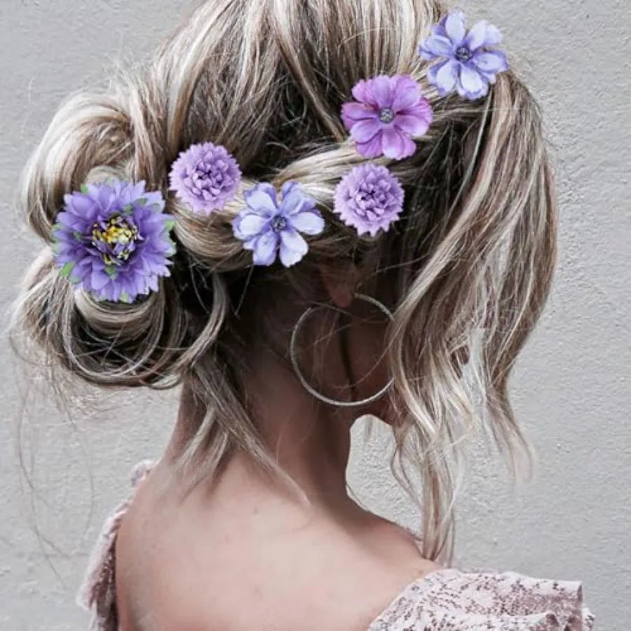 18 PCS Flower Hair Clip