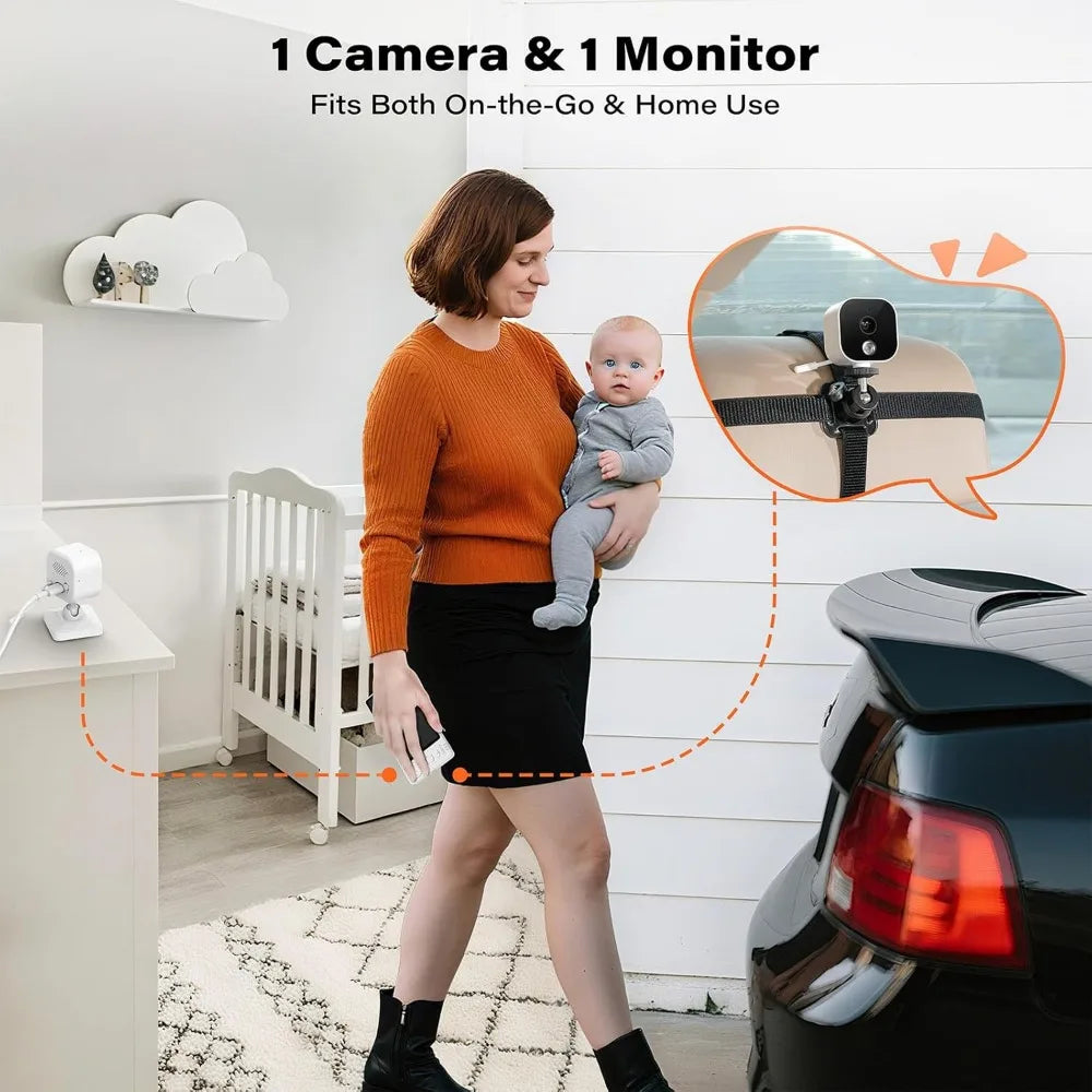 Wireless Baby Car Camera for Backseat