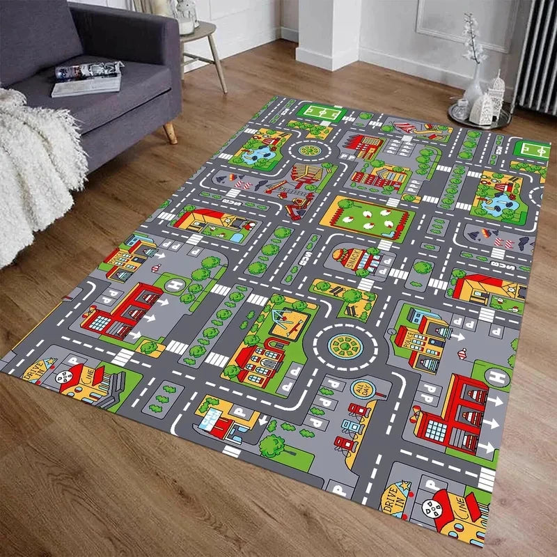 Kid's Car/Truck Play Carpet