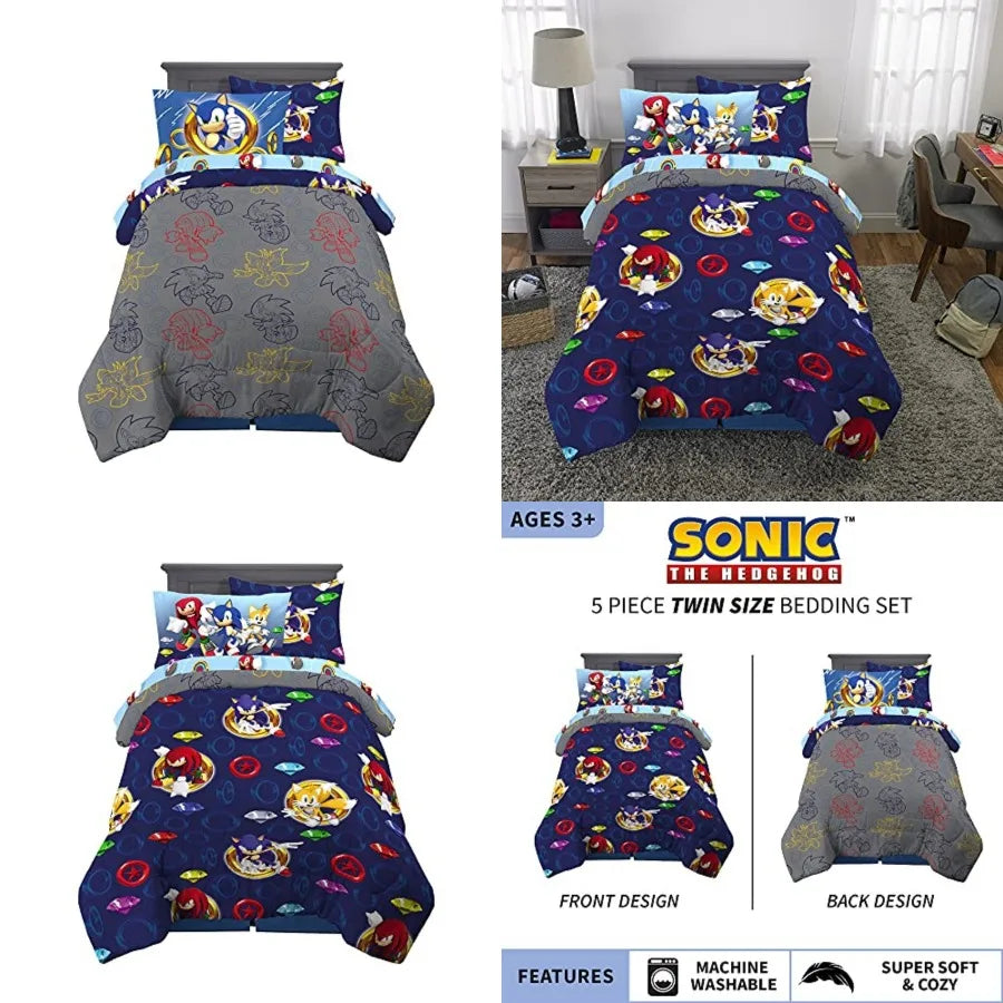 Super Soft Comforter and Sheet Set