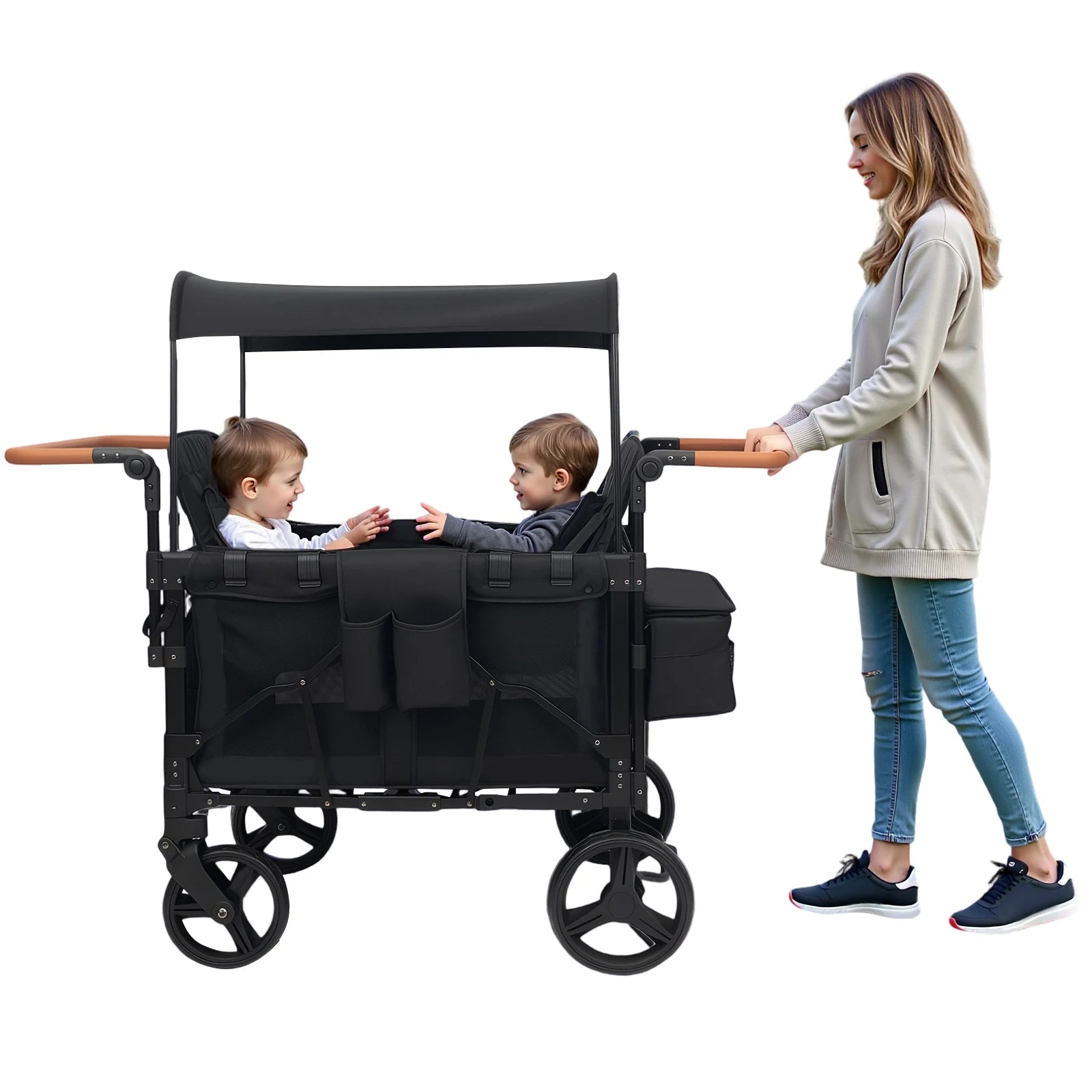 4 Seats Stroller Wagon