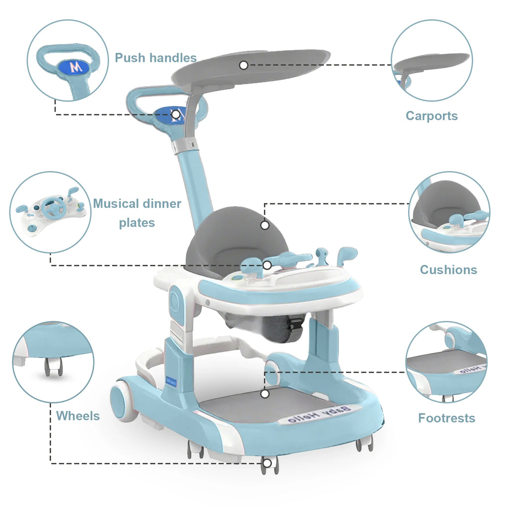 4 in 1 Baby Walker