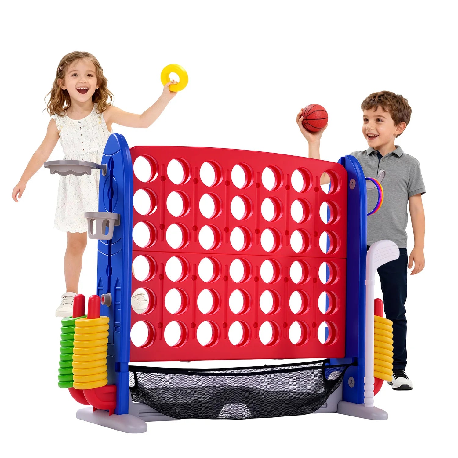 4-in-1 Jumbo Outdoor Yard Game