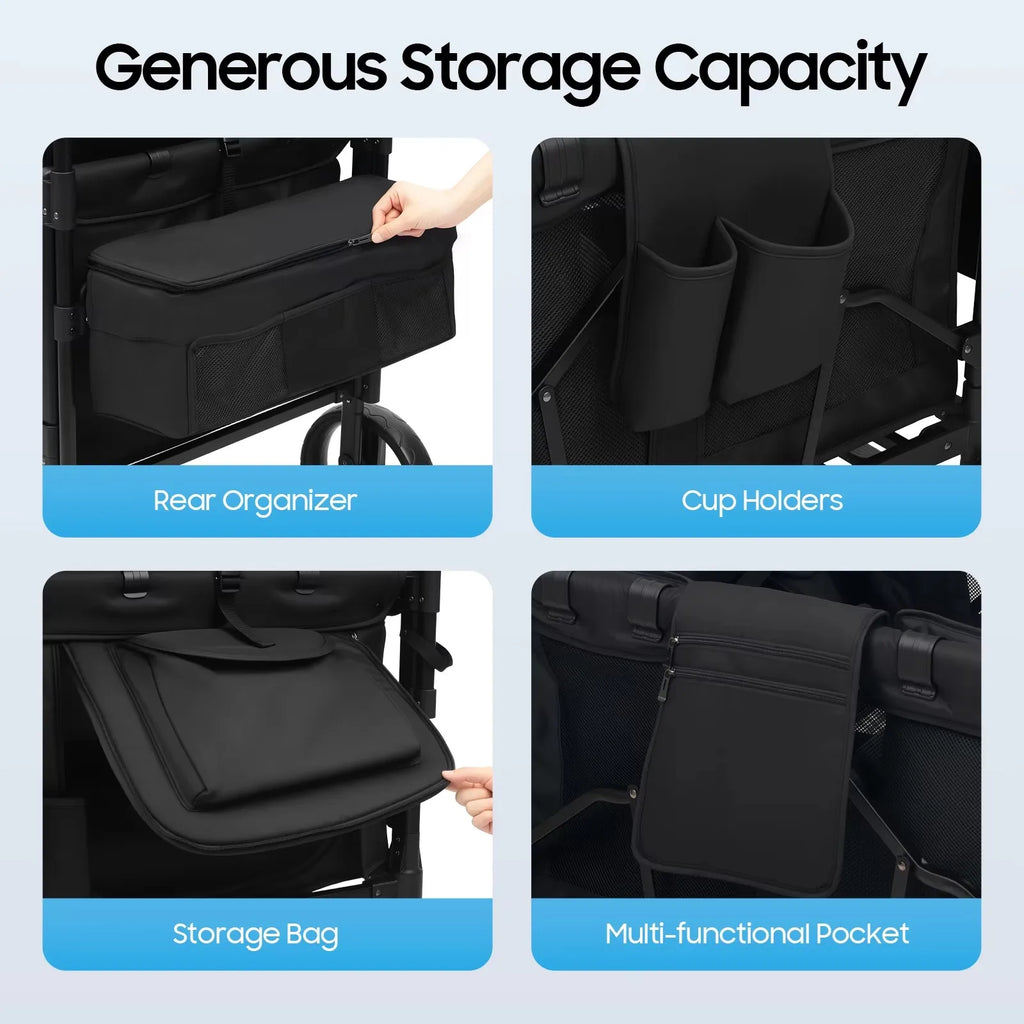 4 Seats Stroller Wagon
