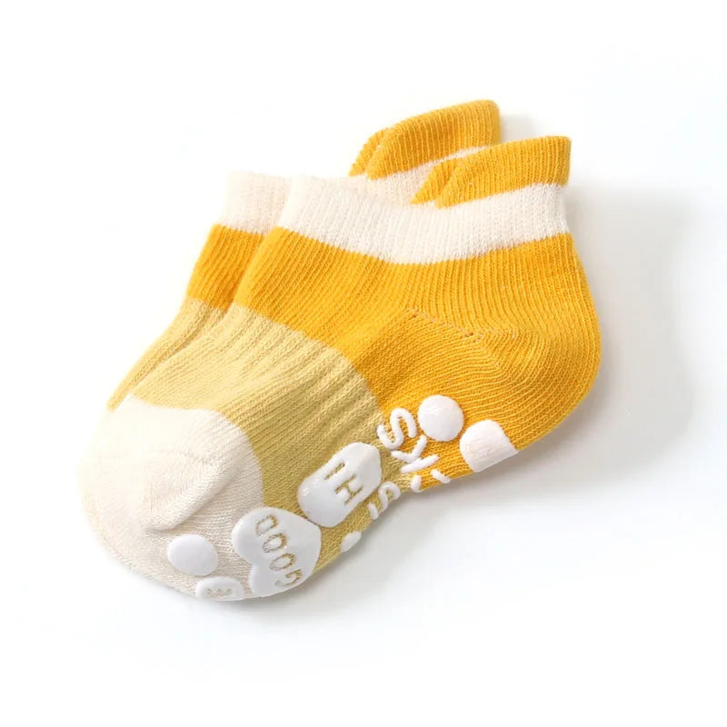 5 Pairs Kids Non-slip Socks