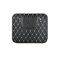Car Anti-Child-Kick Pad PU Leather Auto Seat Back Protector Cover Back Seat Organizer with Storage Pockets Interior Accessories