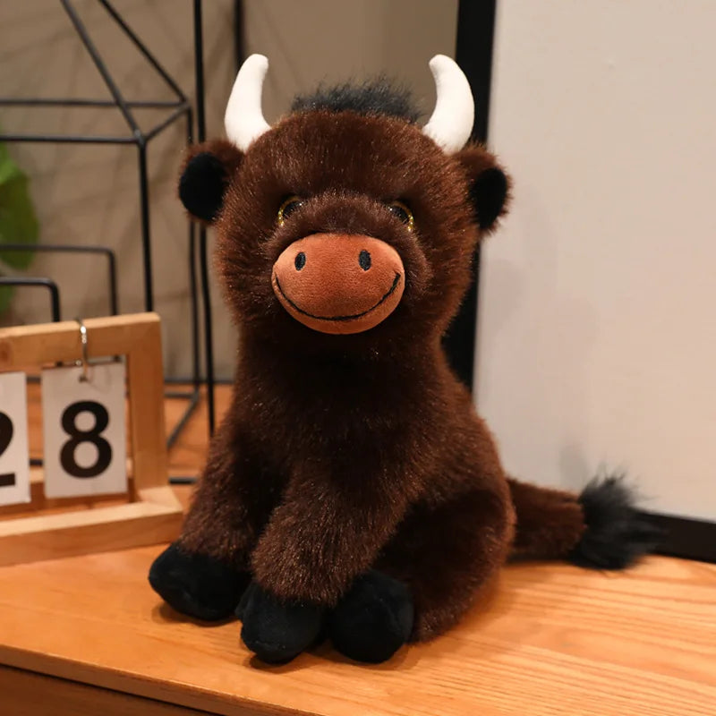 Scottish Highland Cow Plush Toy