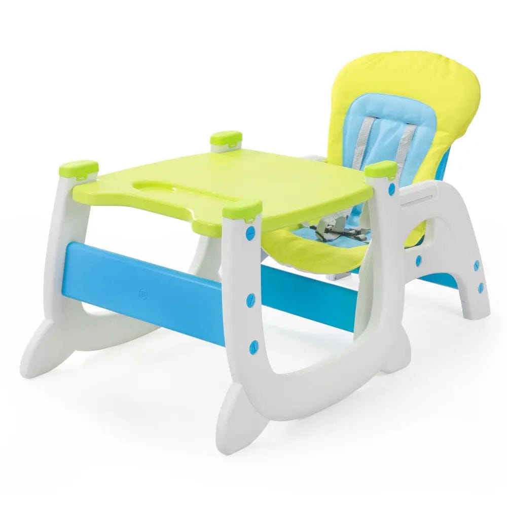 TOBBI & NYEEKOY 3-in-1 Convertible Toddler Highchair with Table