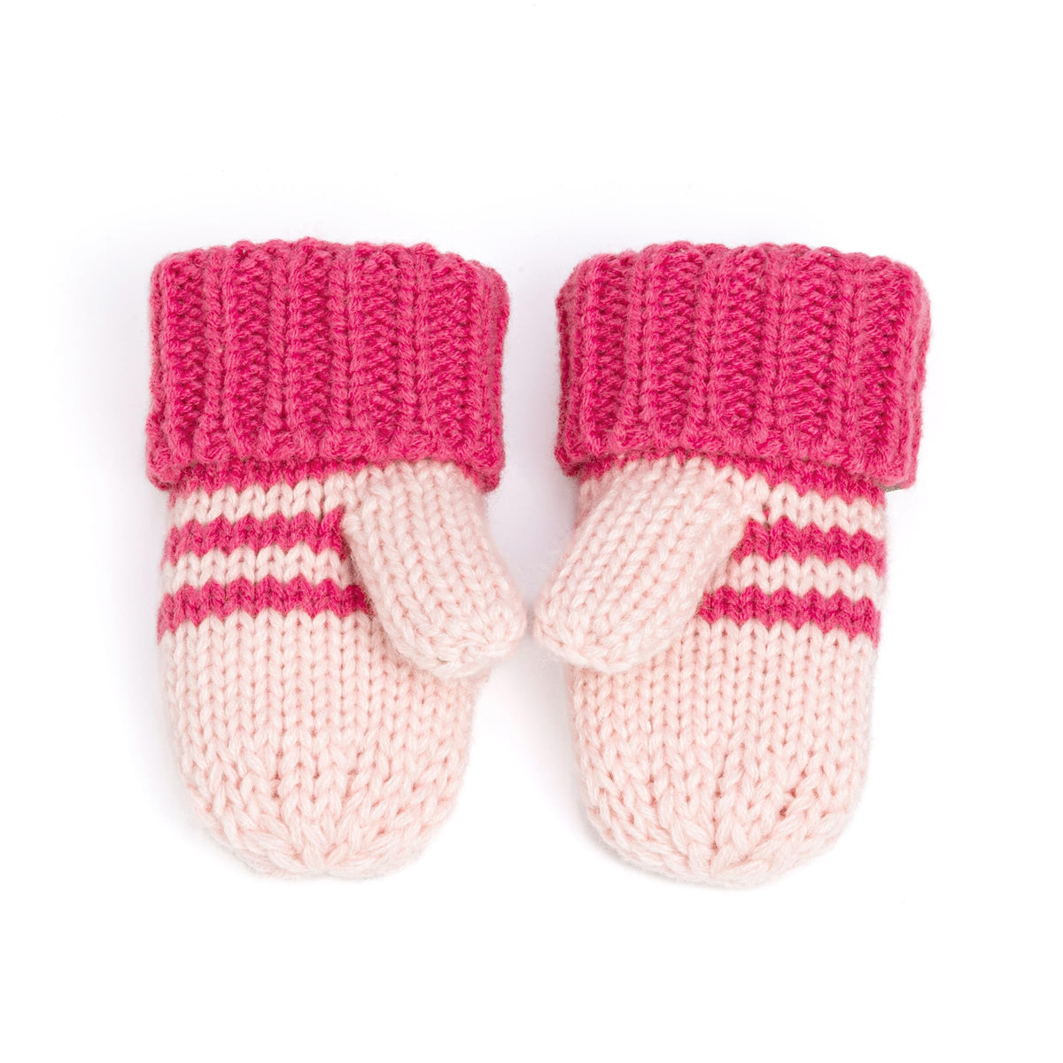 Heart Design Winter Hat Set with Cute Animal Mittens for Girls 1-6 Years, Fleece-Lined for Comfort