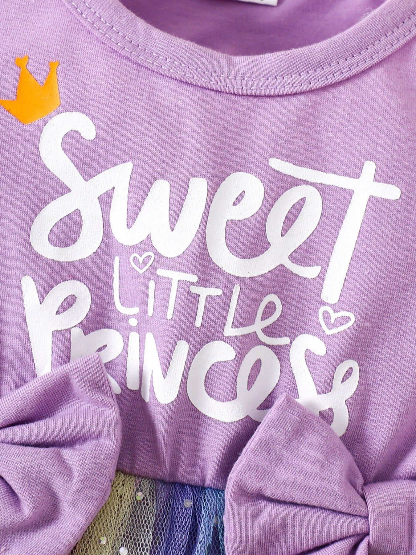 Children's Bowknot Tulle Dress with Headband