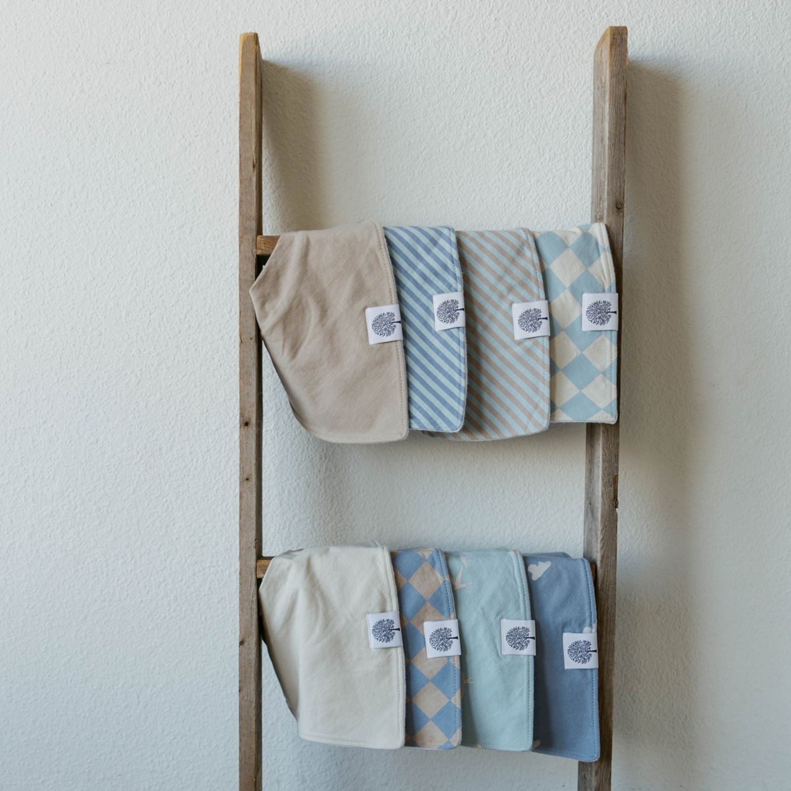 Cloud Bandana Bib Set (8 pack)