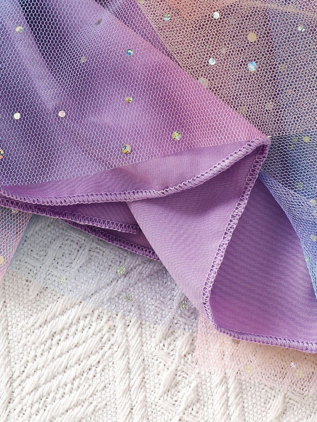 Children's Bowknot Tulle Dress with Headband
