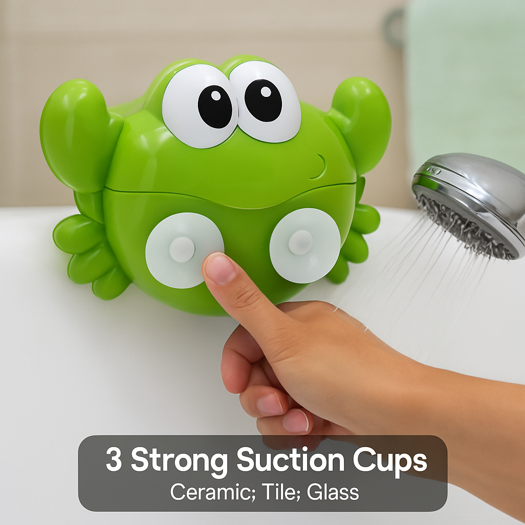 Bubble Bath Maker Frog: Musical Bath Toy for Kids