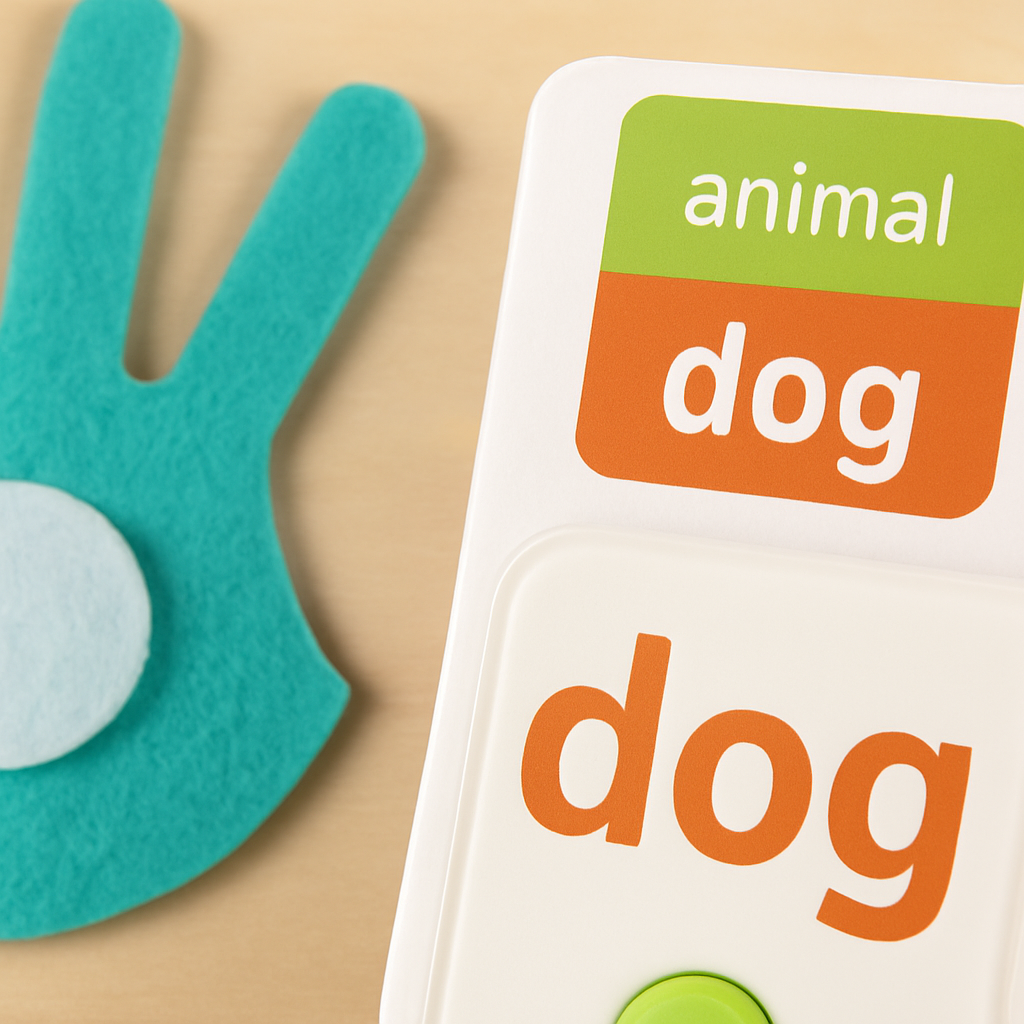 Talking Flash Cards & Finger Counting Math Board