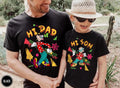 Hi Dad Hi Son Goofy Max — Bella+Canvas Tee