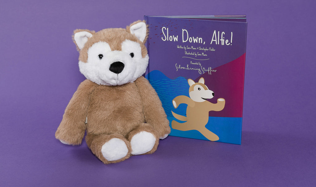 Alfie the Wolf + Book