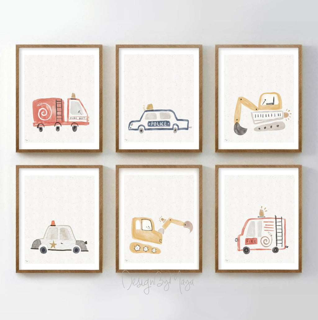 Baby Animals Prints - Luster Paper Nursery Wall Art Prints