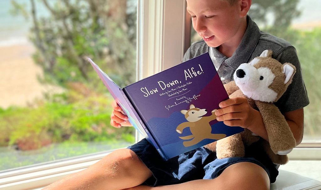 Alfie the Wolf + Book